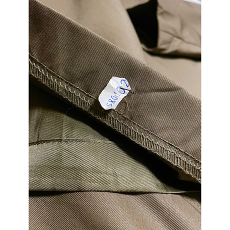 DEAD STOCK イタリア軍　トレンチコート　カーキ　サイズ58