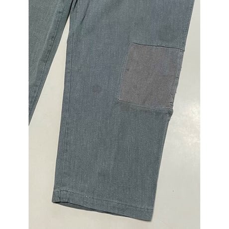 USED スイス軍　デニムワークパンツ 36/28相当 42