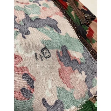 USED スイス軍　M70 アルペンカモ　フィールドJKT 48