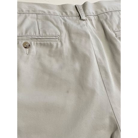 USED POLO ラルフローレン CLASSIC FIT チノショーツ　34 アイボリー