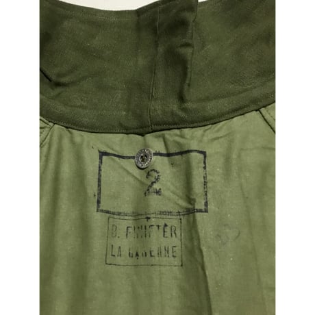DEAD STOCK フランス軍 モーターサイクルコート サイズ2 デッドストック ビンテージ 4