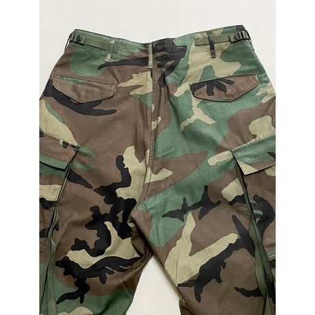 DEAD STOCK US ARMY M65カーゴパンツ ウッドランド　MEDIUM-SHORT  デッドストック