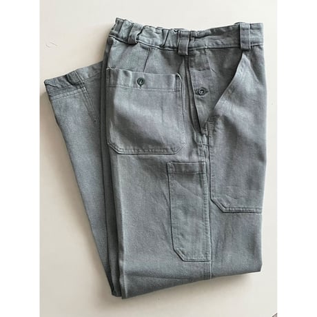 USED 80's スイス軍　デニムワークパンツ 45/80