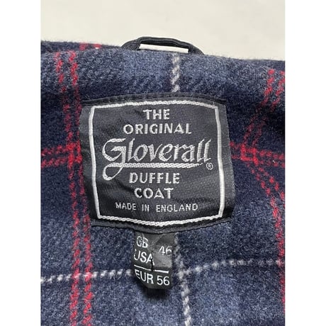 USED Gloverall ダッフルコート　ブルー メンズ46