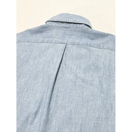 USED POLO ラルフローレン CLASSIC FIT シャンブレーシャツ M