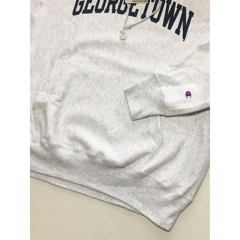 Champion リバースウィーブ HOOD ヘザーグレー GEORGETOWN Champion リバースウィーブ HOOD ヘザーグレー GEORGETOWN