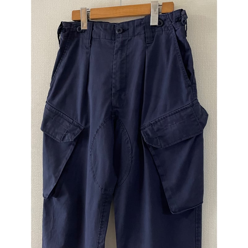 USED イギリス軍 ロイヤルネイビー カーゴパンツ 75/80/96 斜め