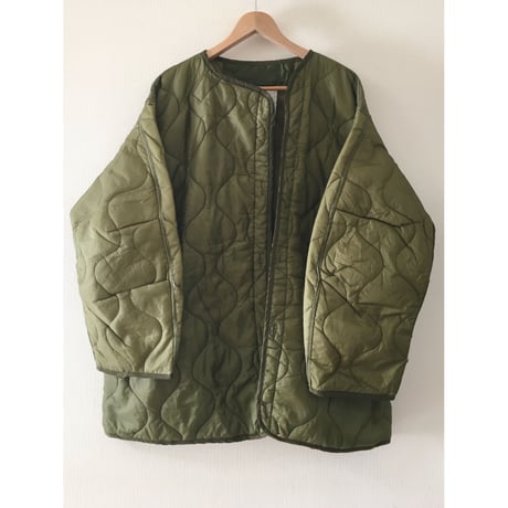 DEAD STOCK US ARMY M65 フィッシュテールパーカー用　キルティングライナー　MEDIUM 4