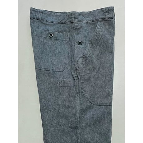 USED スイス軍　デニムワークパンツ 34/28相当 21