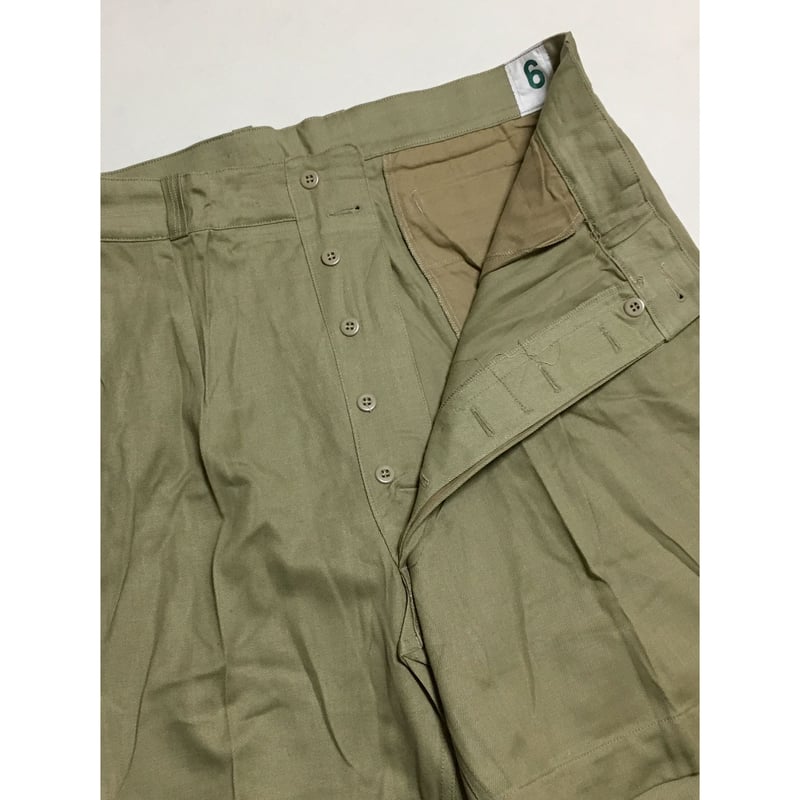 DEAD STOCK フランス軍 M52 チノショーツ サイズ6 ビンテージ