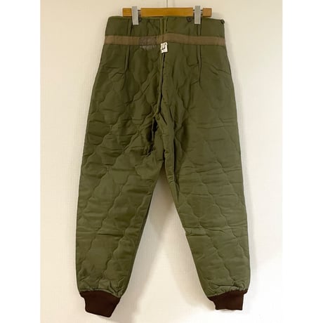 DEAD STOCK チェコ軍 M85 キルティングライナーパンツ 1-47 7