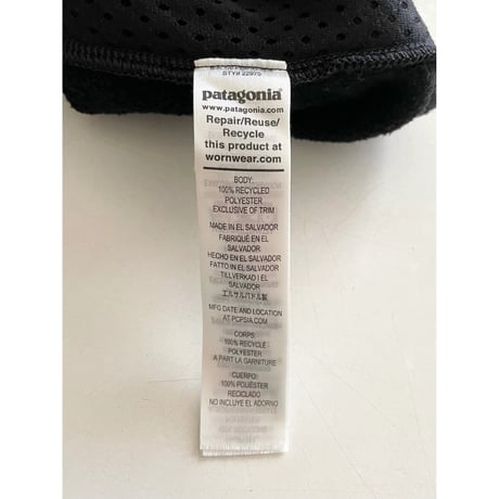 USED patagonia シンチラカーディガン BLK L FA22