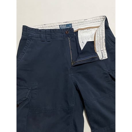 USED POLOラルフローレン カーゴショートパンツ NVY 34