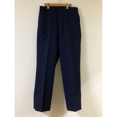 DEAD STOCK 米海軍 ユーティリティトラウザー 紺 90'sデッドストック ワークパンツ