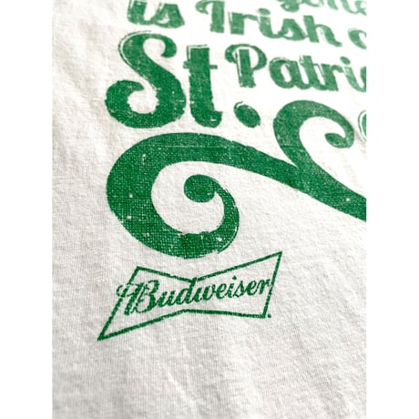 USED Budwiser St'patrick's day Tシャツ L