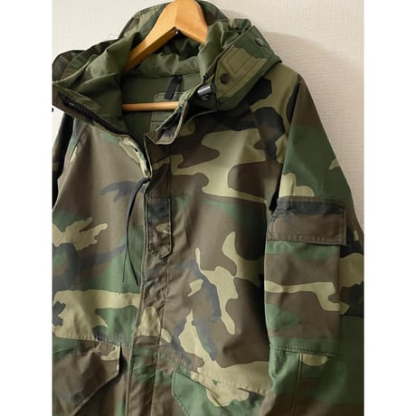 USED 90's US ARMY ECWCS GEN1 ゴアテックスパーカーS-S ウッドランド