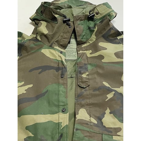USED 90's US ARMY ECWCS GEN1 ゴアテックスパーカーS-S ウッドランド