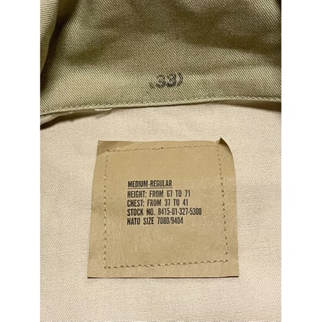 DEAD STOCK US ARMY 3カラーデザートカモ BDU JKT デッドストック