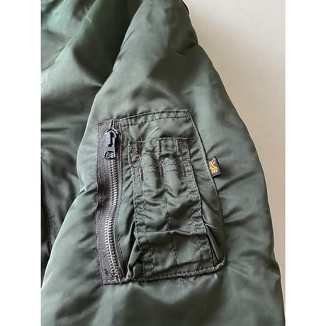 USED 90's  USA製 ALPHA  MA-1 グランドクルー MEDIUM