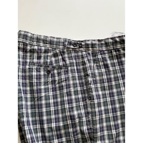 USED POLO ラルフローレン タータンチェックショートパンツ  36