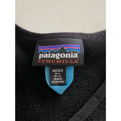 USED patagonia シンチラカーディガン BLK L FA22