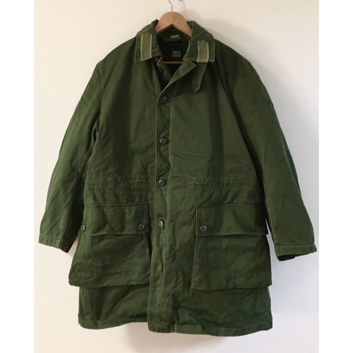 USED スウェーデン軍 M フィールドコート ボアライナー付き