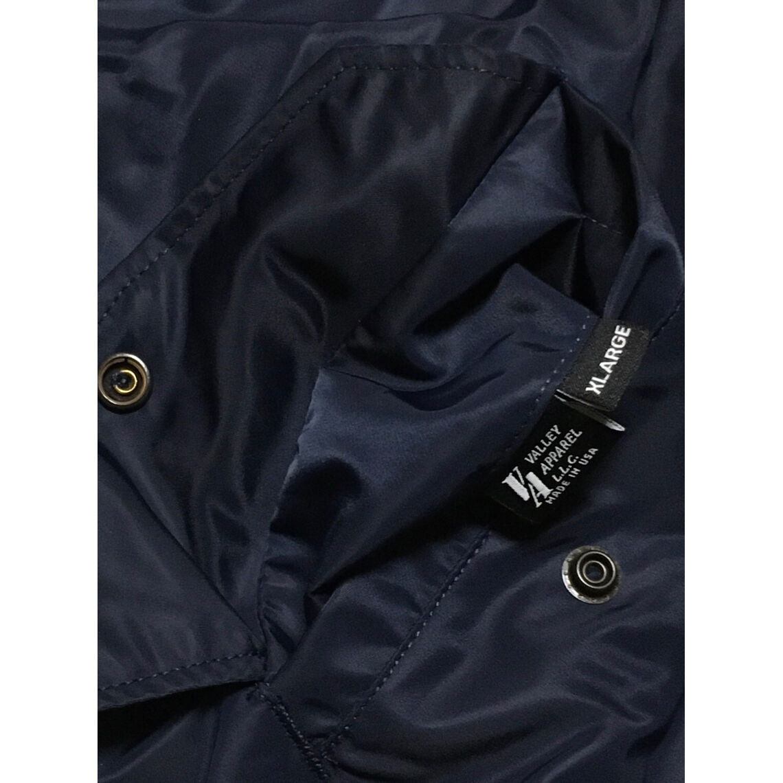 VALLEY APPAREL バレイアパレル MA-1 ネイビー Made in USA |