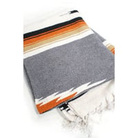 エルパソサドルブランケット ダイアモンドセンター GRAY 210cm×150cm