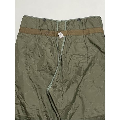 DEAD STOCK チェコ軍　M85 キルティングライナーパンツ 2 53