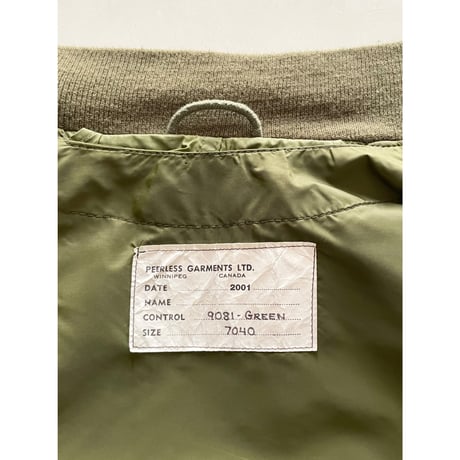 USED CANADIAN MILITARY フライトジャケット
