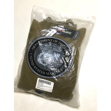 DEAD STOCK USMC ポーラテックフリース　MEDIUM コヨーテ 米海兵隊　デッドストック　プルオーバー
