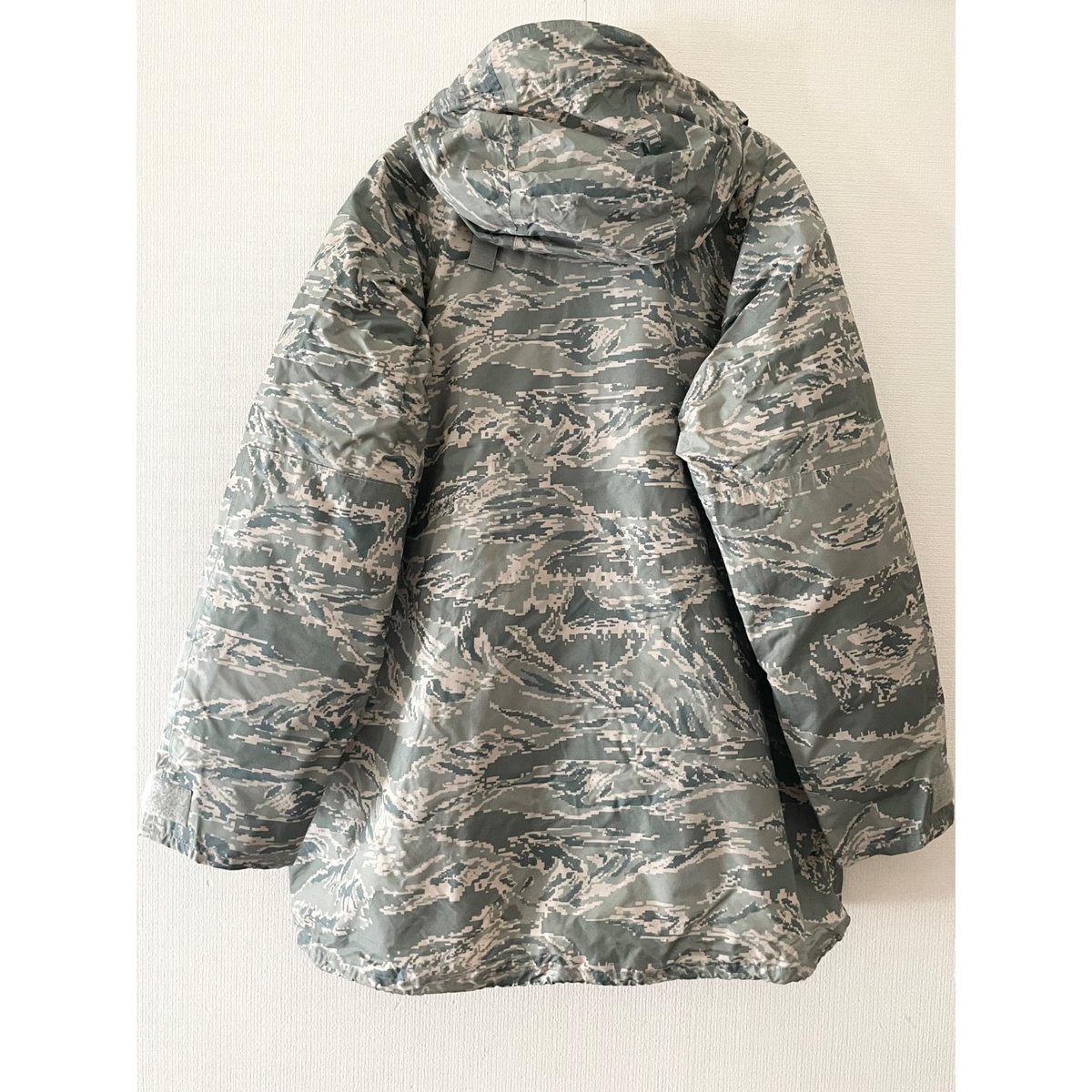 米軍 実物 レインパーカー ABU ライナー付き USED USAF IMPROVED RAINSUIT PARKA ライナー付き ABU ME