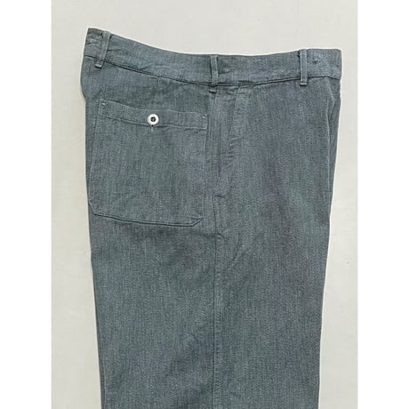 USED スイス軍　デニムワークパンツ 36/30相当 27