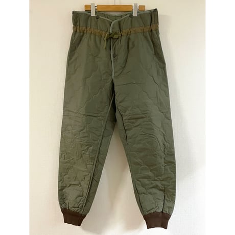 DEAD STOCK チェコ軍　M85 キルティングライナーパンツ 2 53