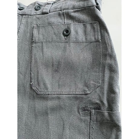 USED スイス軍　デニムワークパンツ 45/72