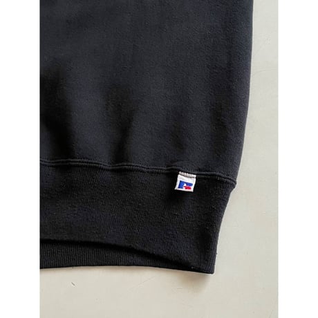 USED 90's RUSSELL ATHLETIC スウェットシャツ　黒 L