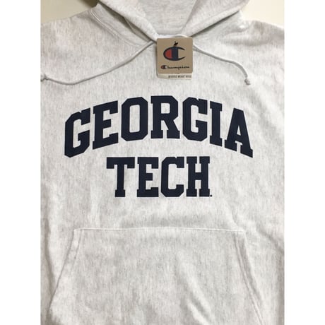Champion チャンピオン Reverse Weave Hood ヘザーグレー　GEORGIA TECH リバースウィーブ　パーカー
