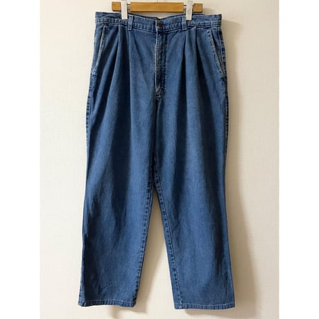 USED 90's Levi's DOCKERS LOOSE FIT デニムトラウザー 34/32