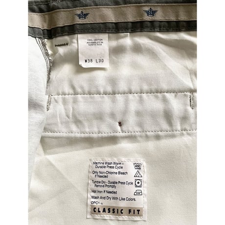 USED 90's Levi's DOCKERS CLASSIC FIT ツータックチノ 38/30
