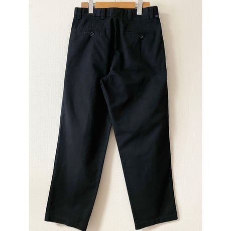 USED Levi's DOCKERS ツータックブラックチノ 31/30
