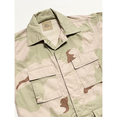 DEAD STOCK US ARMY 3カラーデザートカモ BDU JKT デッドストック