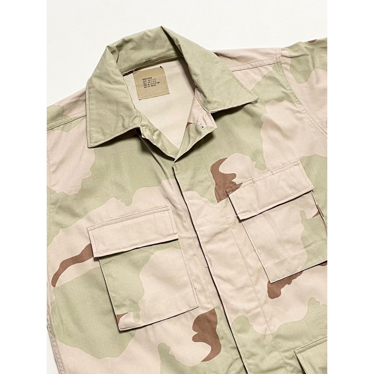 DEAD STOCK US ARMY 3カラーデザートカモ BDU JKT デッド