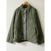 USED 70's US NAVY A2デッキジャケット LARGE リフレクター付き