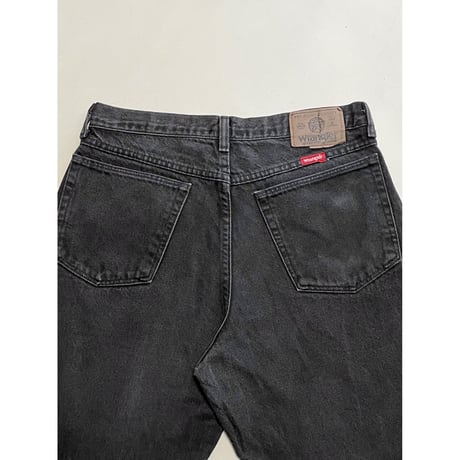 USED Wrangler ブラックデニム 33/30 90's 美品