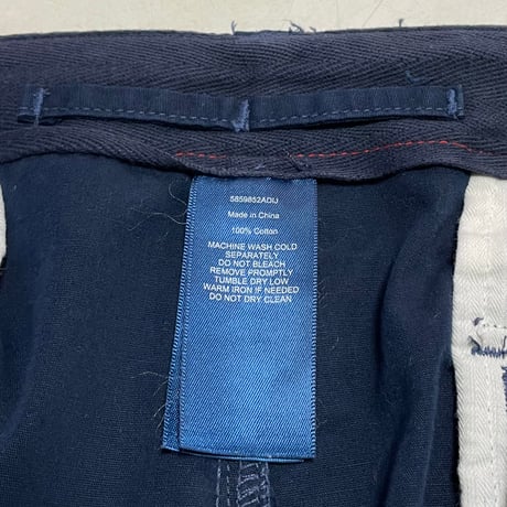 USED POLO ラルフローレン カーゴショーツ NVY 36