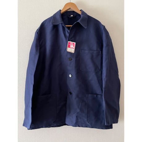 DEAD STOCK ドイツ　エレファントスキンワークJKT サイズ56 モールスキン