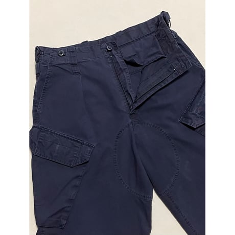 USED イギリス軍　ロイヤルネイビー　カーゴパンツ　斜めポケット 75/88/104
