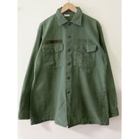 VINTAGE 70's US ARMY OG107 ユーティリティシャツ 4th 16 1/2×34