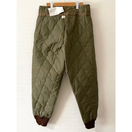 DEAD STOCK チェコ軍 M85 キルティングライナーパンツ 1-53