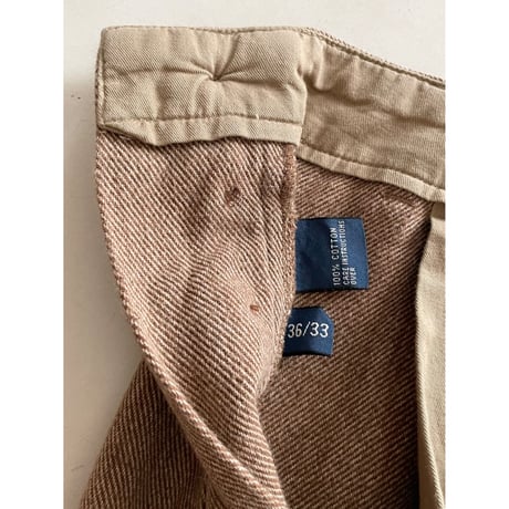 USED POLO ラルフローレン コットンツイルカーゴパンツ 36/33